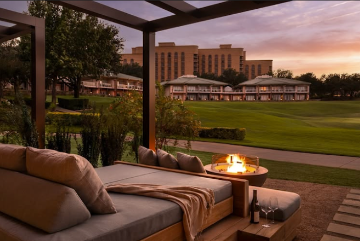 Ritz Carlton Fire Feature