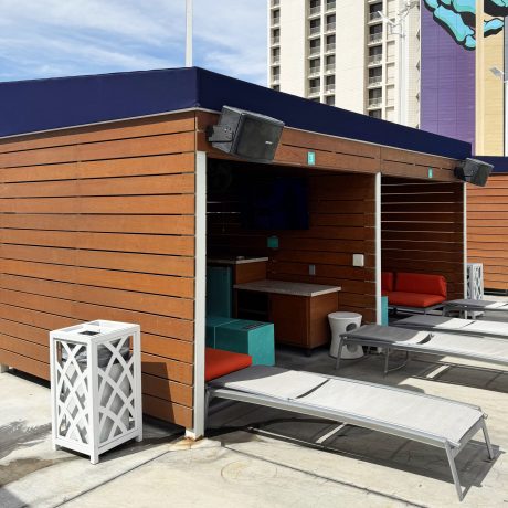 Luxury Poolside Cabana